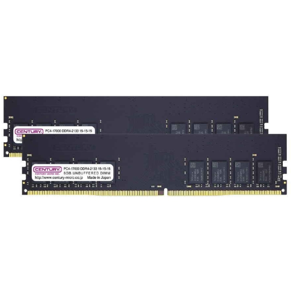 CENTURY MICRO CB8GX2-D4U2133H DDR4 PC4-17000 8GB Memory