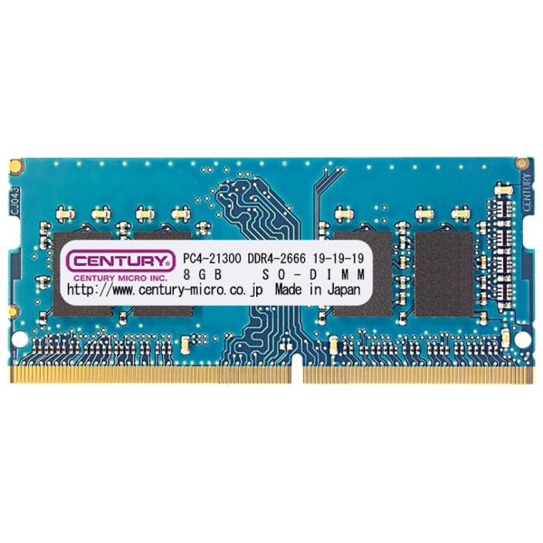 Memory CENTURY MICRO CD8G-SOD4U2666H S.O.DIMM DDR4 PC4-21300 8GB