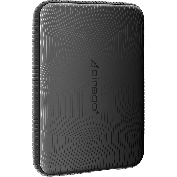 External Hard Drive Cirago A2-250G-BLK-A Black External Hard Drive