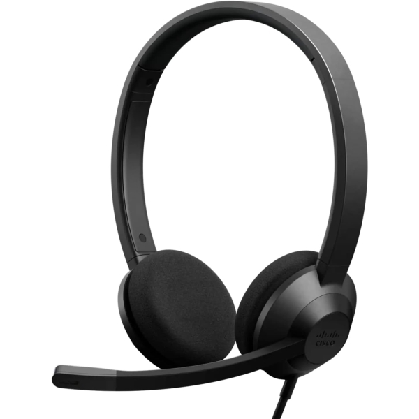 Cisco Systems HS-W-322-C-USBC Carbon Black Headset