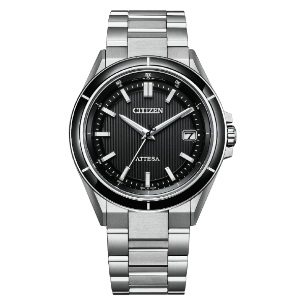 CITIZEN ATTESA ACT Line Eco-Drive radio time signal direct flight sapphire bezel model CB3030-76E Watch