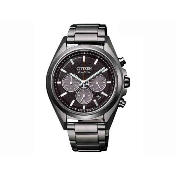 CITIZEN ATTESA Eco-Drive black titanium series CA4394-54E Watch