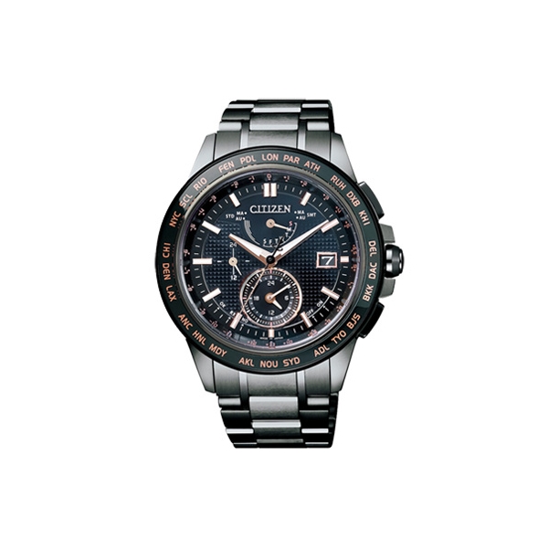 CITIZEN ATTESA Eco-Drive radio time signal double direct flight AT9045-58E Watch