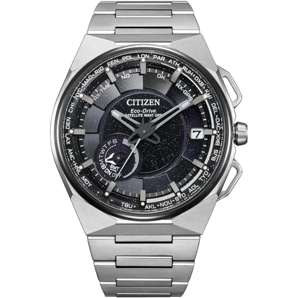 CITIZEN Creative Lab Eco-Drive GPS Satellite Radio Clock Direct Flight Satellite Wave X CC3097-52E Watch