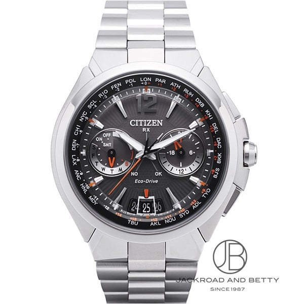 CITIZEN Eco-Drive radio time signal satellite wave CC1090-61E foreign countries model Watch