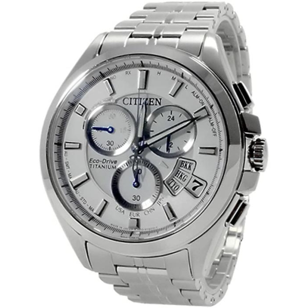 CITIZEN Eco-Drive Titanium Chronograph BY0051-55A Overseas Models Watch