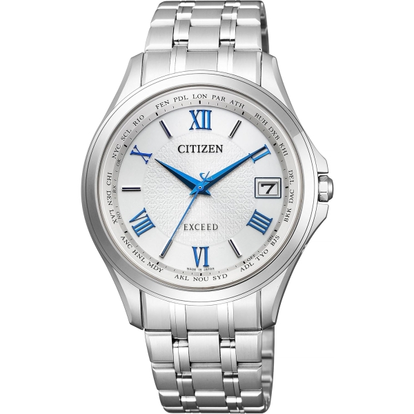 CITIZEN Exceed Eco-Drive radio time signal CB1080-52B Watch