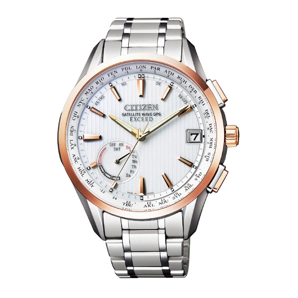 CITIZEN Exceed Eco-Drive radio time signal direct flight CC3054-55B Watch