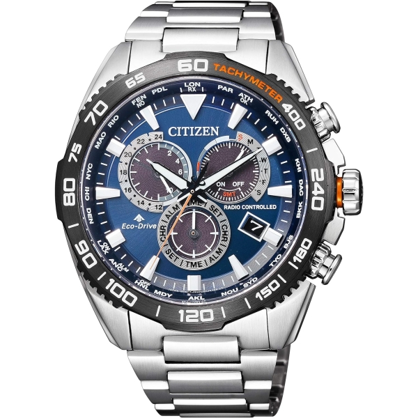 CITIZEN PROMASTER LAND-Ecodrive Radio Controlled Watch Chronograph CB5034-82L Watch