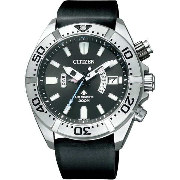 CITIZEN PROMASTER MARINE- Eco-Drive radio time signal PMD56-3083 Watch