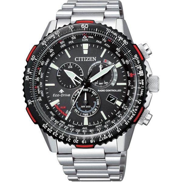 CITIZEN PROMASTER SKY- Eco-Drive radio time signal CB5001-57E Watch