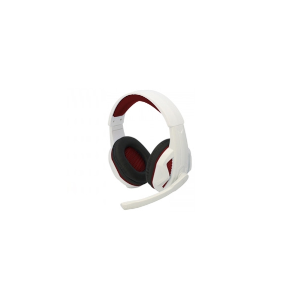 Headset Columbus circle CC-P5MGH-WR white & red