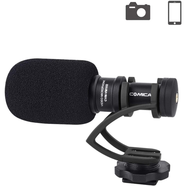 Camera Microphone Commlite COMICA CVM-VM10II B black Microphone