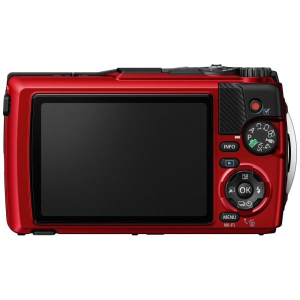 Compact Camera OM Digital Solutions OM SYSTEM Tough TG-7 Red Camera Digital Camera - image 2