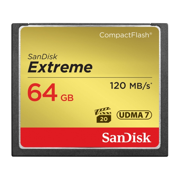 Compact Flash SANDISK SDCFXSB-064G-J61 64GB