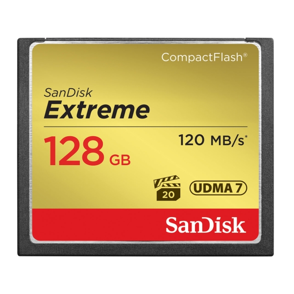 Compact Flash SANDISK SDCFXSB-128G-J61 128GB