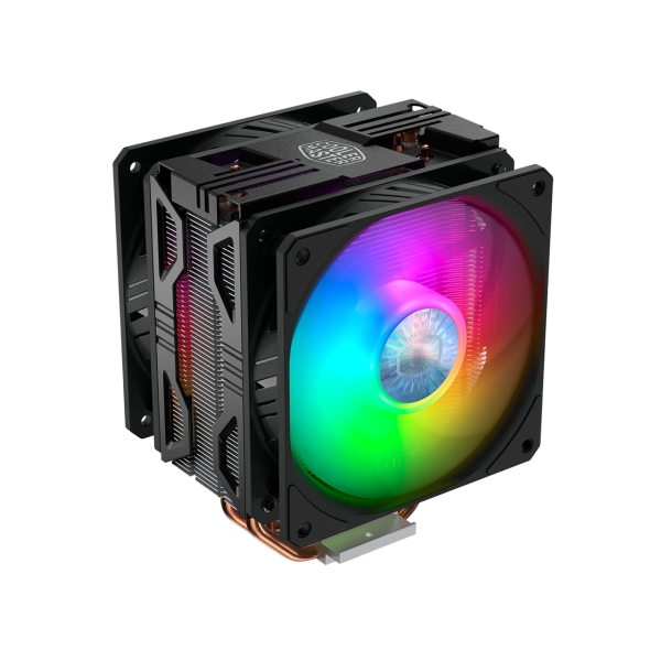 CPU Fan Cooling COOLER MASTER Hyper 212 LED Turbo ARGB RR-212TK-18PA-R1 Silver/Black