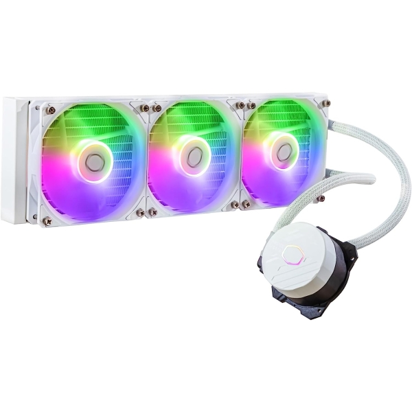 COOLER MASTER MasterLiquid 360 L Core ARGB White MLW-D36M-A18PZ-RW white CPU Fan
