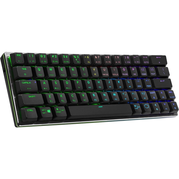 Keyboard COOLER MASTER SK622 SK-622-GKTR1-US Red Axis Black