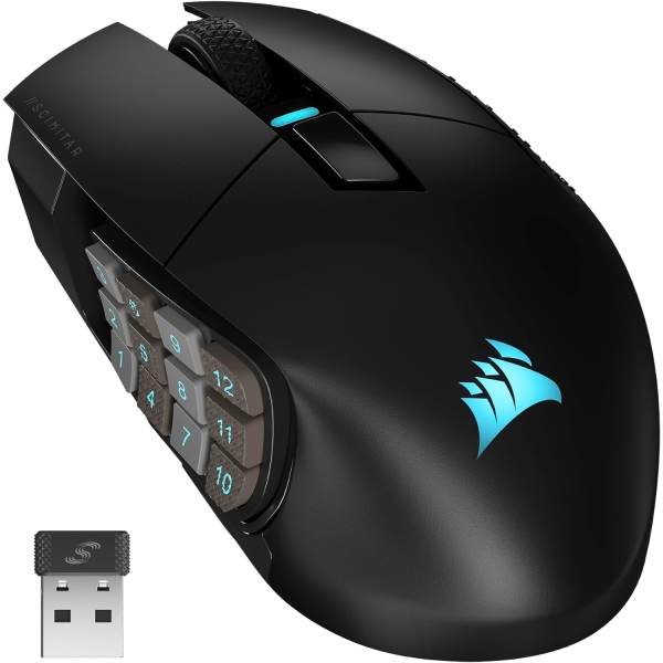 Corsair SCIMITAR ELITE WIRELESS CH-9314311-AP Black Mouse