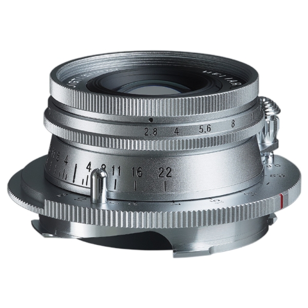 Camera Lens Cosina Voigtlander HELIAR 40mm F2.8 Aspherical VM Silver Lense