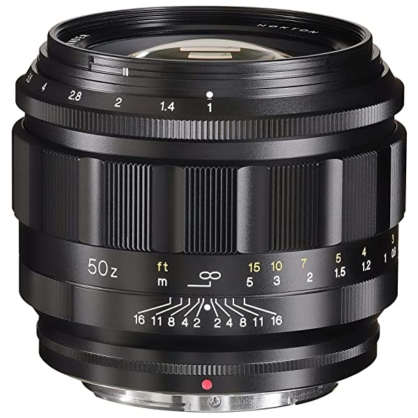 Camera Lens Cosina Voigtlander NOKTON 50mm F1 for Aspherical Nikon Z Lense