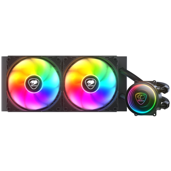 COUGAR POSEIDON ELITE ARGB 240 CGR-PSDELRGB-B-240 Black CPU Fan