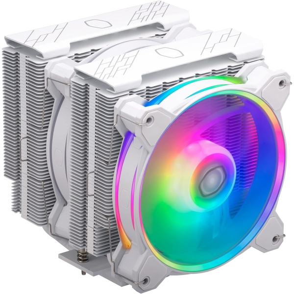 CPU Fan COOLER MASTER Hyper 622 Halo White RR-D6WW-20PA-R1 White Computers Computer Components