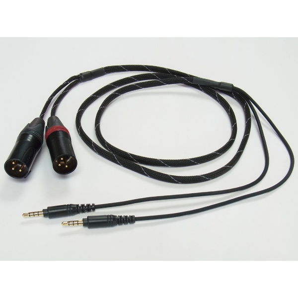 Earphone Cables Terminal 1.5m for exclusive use of CROSSZONE CZ-BC15XLR3 XLR (tripolar) ⇔ Earphone Cable