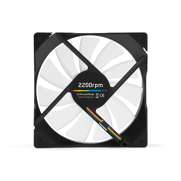 Case Fan CRYORIG QF120 PERFORMANCE LED WHITE