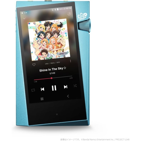 DAP Astell&Kern A&norma SR35 TV animation idol master Cinderella girl U149 Edition IRV-AK-SR35-U149 64GB Sky Blue Audio & Video Audio