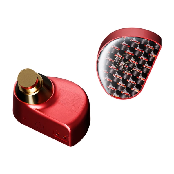 DARUMA AUDIO Vento Conductor T-1000 (RED) metal red Earphone Headphone