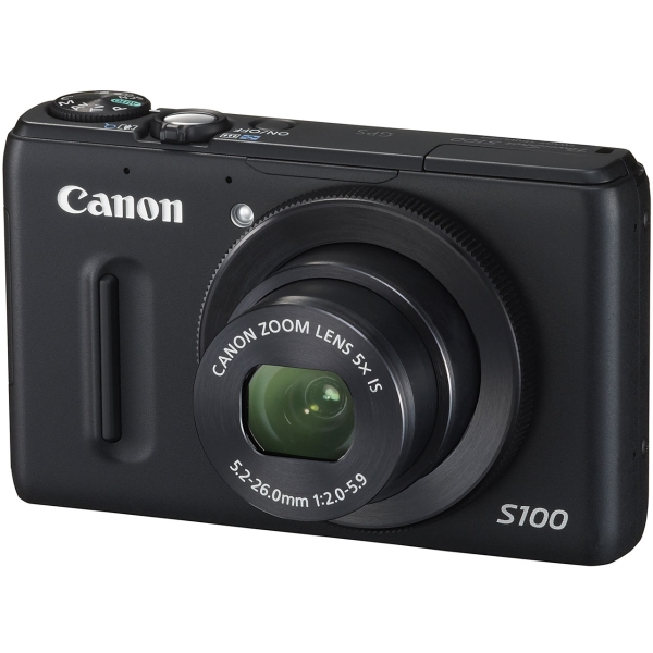 Digital Camera CANON PowerShot S100 Black Cameras Digital Cameras