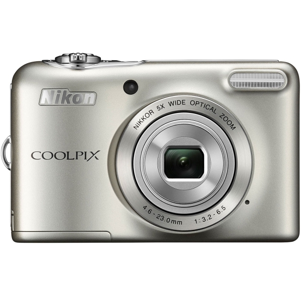 Digital Camera Nikon COOLPIX L30 Silver Cameras Digital Cameras