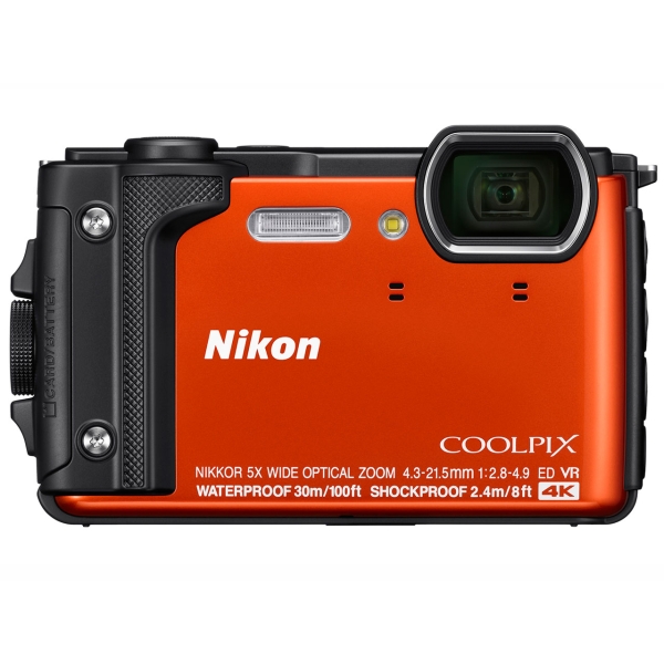 Digital Camera Nikon COOLPIX W300 Orange Cameras Digital Cameras