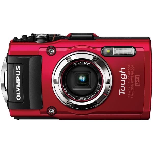 Digital Camera Olympus OLYMPUS STYLUS TG-3 Tough red Cameras Digital Cameras