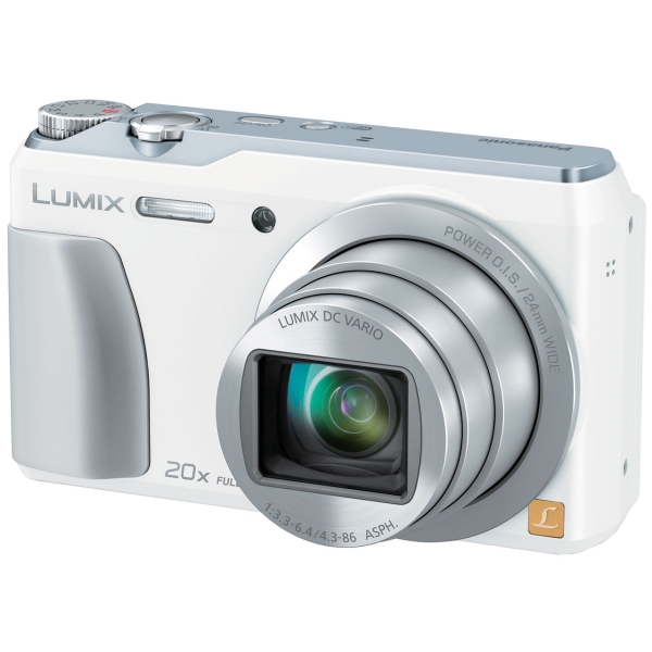 Digital Camera Panasonic LUMIX DMC-TZ55-W White Cameras Digital Cameras