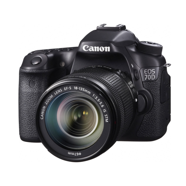 DSLR Camera CANON EOS 70D EF-S18-135 IS STM lens kit Cameras Digital Cameras