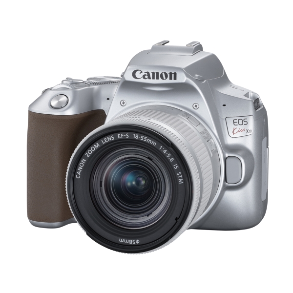 DSLR Camera CANON EOS Kiss X10 EF-S18-55 IS STM lens kit silver Cameras Digital Cameras