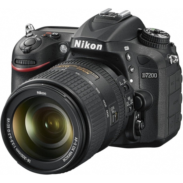 DSLR Camera NIKON D7200 18-300 VR supermarket zoom kit Cameras Digital Cameras