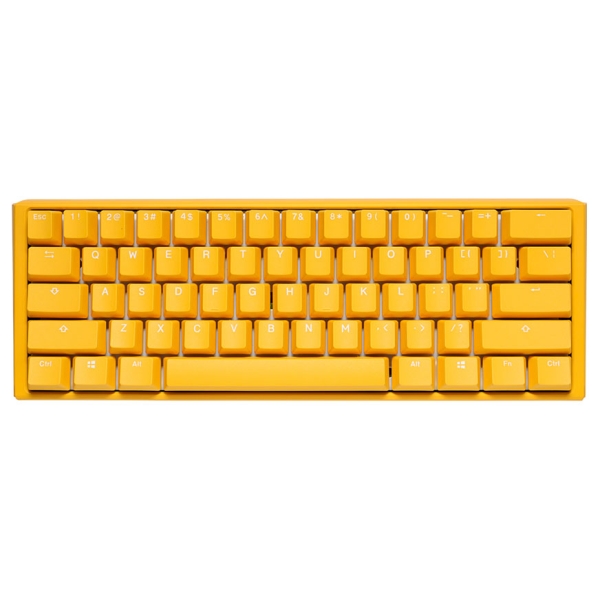 Keyboard Duckychannel One 3 Mini dk-one3-yellowducky-rgb-mini-silentred Yellow