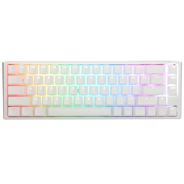 Keyboard Duckychannel One 3 SF Classic dk-one3-classic-pw-rgb-sf-silver Pure White