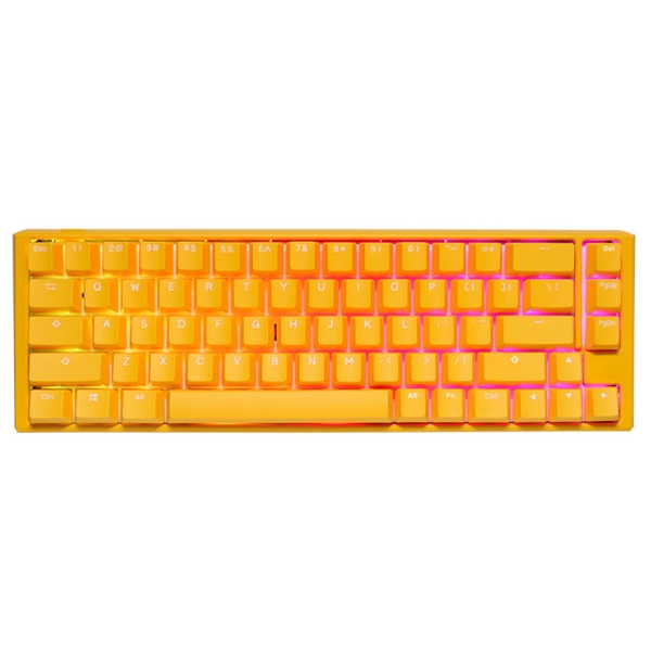 Duckychannel One 3 SF dk-one3-yellowducky-rgb-sf-silentred Yellow Keyboard