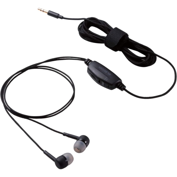 ELECOM AFFINITY SOUND EHP-TV10C3BK Earphone Headphone