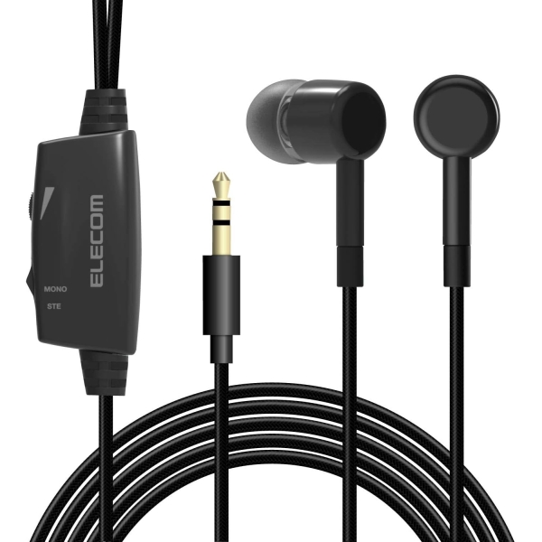 ELECOM AFFINITY SOUND EHP-TV10C5XBK Earphone Headphone