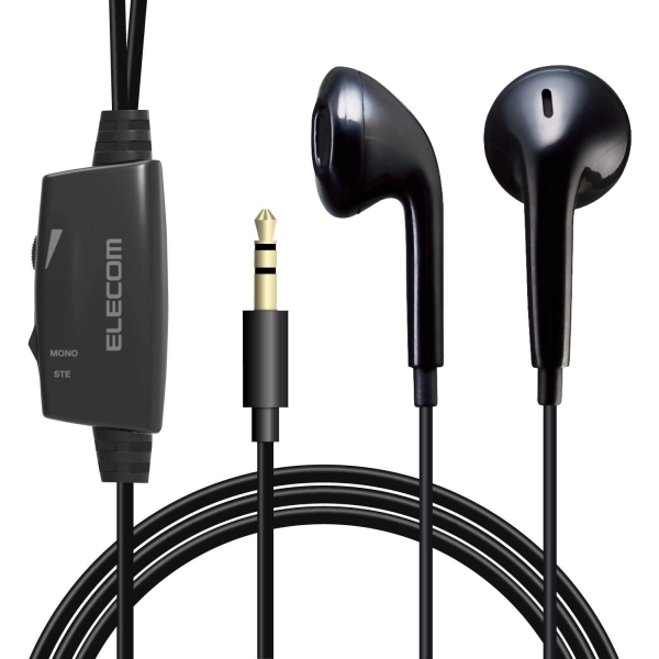 ELECOM AFFINITY SOUND EHP-TV11I3XBK Earphone Headphone