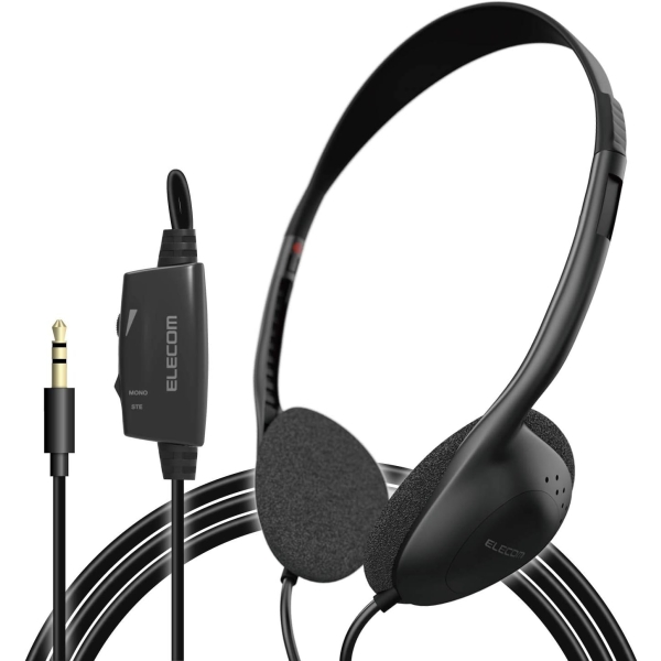 ELECOM AFFINITY SOUND EHP-TV11O3BK Earphone Headphone