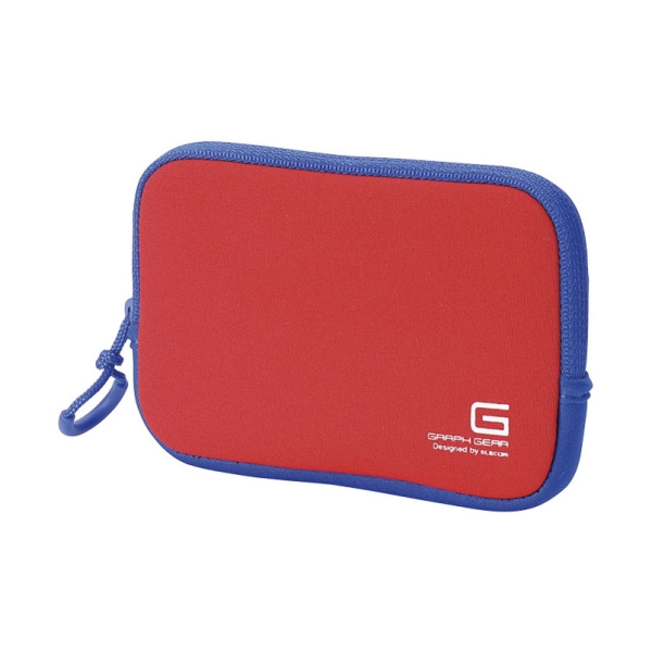 Camera Case ELECOM DGB-065RD Red Camera Case