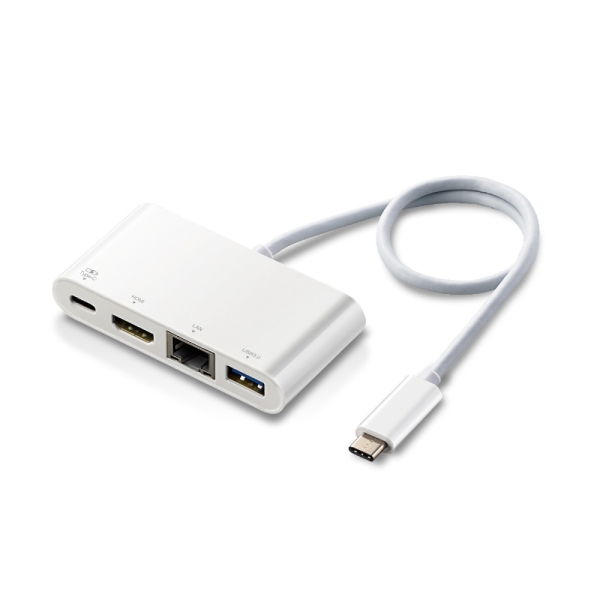 USB Hub Elecom DST-C09WH White USB Hub