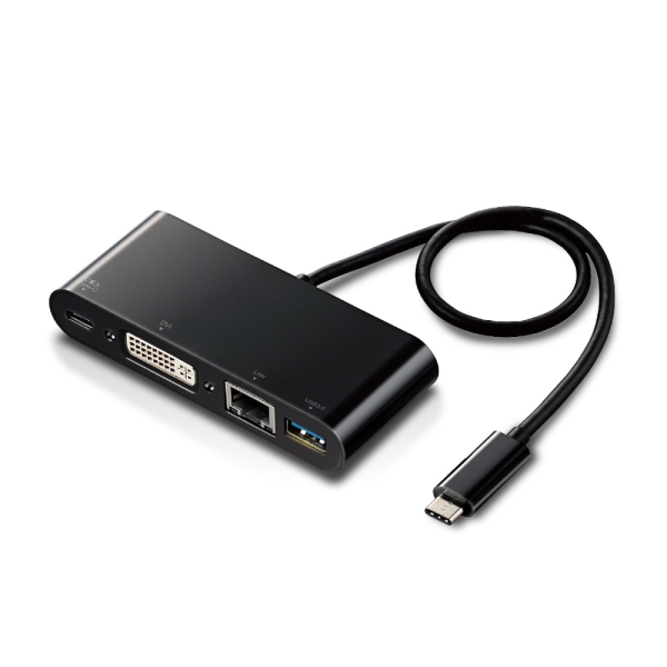 USB Hub Elecom DST-C11BK Black USB Hub